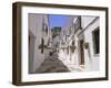 Street in the White Hill Village of Mijas, Costa Del Sol, Andalucia (Andalusia), Spain, Europe-Gavin Hellier-Framed Photographic Print