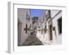 Street in the White Hill Village of Mijas, Costa Del Sol, Andalucia (Andalusia), Spain, Europe-Gavin Hellier-Framed Photographic Print