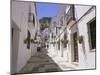 Street in the White Hill Village of Mijas, Costa Del Sol, Andalucia (Andalusia), Spain, Europe-Gavin Hellier-Mounted Photographic Print