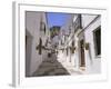 Street in the White Hill Village of Mijas, Costa Del Sol, Andalucia (Andalusia), Spain, Europe-Gavin Hellier-Framed Photographic Print