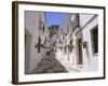 Street in the White Hill Village of Mijas, Costa Del Sol, Andalucia (Andalusia), Spain, Europe-Gavin Hellier-Framed Photographic Print