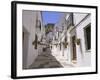 Street in the White Hill Village of Mijas, Costa Del Sol, Andalucia (Andalusia), Spain, Europe-Gavin Hellier-Framed Photographic Print