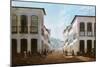 Street in Town of Desterro, Brazil-Victor Lima de Meirelles-Mounted Giclee Print