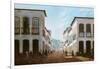 Street in Town of Desterro, Brazil-Victor Lima de Meirelles-Framed Giclee Print