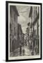 Street in Urgel, Catalonia, Northern Spain-E. Jennings-Framed Giclee Print