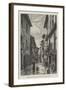 Street in Urgel, Catalonia, Northern Spain-E. Jennings-Framed Giclee Print