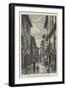 Street in Urgel, Catalonia, Northern Spain-E. Jennings-Framed Giclee Print