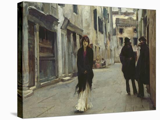 Street in Venice, 1911-John Singer Sargent-Stretched Canvas