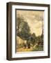 Street in Ville D'Avray, 1874-Jean-Baptiste-Camille Corot-Framed Giclee Print