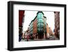 Street Intersection in Boston Historical North End-elenathewise-Framed Photographic Print