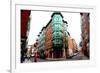 Street Intersection in Boston Historical North End-elenathewise-Framed Photographic Print