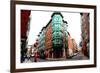 Street Intersection in Boston Historical North End-elenathewise-Framed Photographic Print