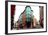 Street Intersection in Boston Historical North End-elenathewise-Framed Photographic Print