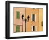 Street Lamp and Windows, St. Tropez, Cote d'Azur, Provence, France, Europe-John Miller-Framed Photographic Print