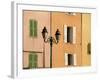 Street Lamp and Windows, St. Tropez, Cote d'Azur, Provence, France, Europe-John Miller-Framed Photographic Print