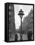 Street Lamp with a Lampshade, Paris, 1915-Jacques Moreau-Framed Stretched Canvas