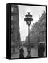 Street Lamp with a Lampshade, Paris, 1915-Jacques Moreau-Framed Stretched Canvas