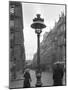 Street Lamp with a Lampshade, Paris, 1915-Jacques Moreau-Mounted Photographic Print