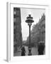 Street Lamp with a Lampshade, Paris, 1915-Jacques Moreau-Framed Photographic Print