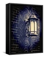 Street Lamp-Mindy Sommers-Framed Stretched Canvas