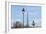 Street Lamps And Eiffel Tower-Cora Niele-Framed Giclee Print