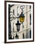 Street Lamps in Old Town, Annecy, French Alps, Savoie, Chambery, France-Walter Bibikow-Framed Photographic Print