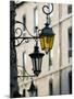 Street Lamps in Old Town, Annecy, French Alps, Savoie, Chambery, France-Walter Bibikow-Mounted Photographic Print