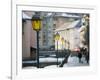 Street Lamps in Old Town, Annecy, French Alps, Savoie, Chambery, France-Walter Bibikow-Framed Photographic Print