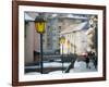 Street Lamps in Old Town, Annecy, French Alps, Savoie, Chambery, France-Walter Bibikow-Framed Photographic Print