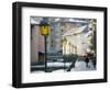 Street Lamps in Old Town, Annecy, French Alps, Savoie, Chambery, France-Walter Bibikow-Framed Photographic Print