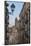 Street lanterns and houses in the typical alleys of the old town, Caltagirone, Province of Catania,-Roberto Moiola-Mounted Photographic Print