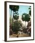 Street Leading Towards the Shwedagon Pagoda, Rangoon, Burma, Late 19th or Early 20th Century-null-Framed Giclee Print