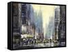 Street Level-Brent Heighton-Framed Stretched Canvas