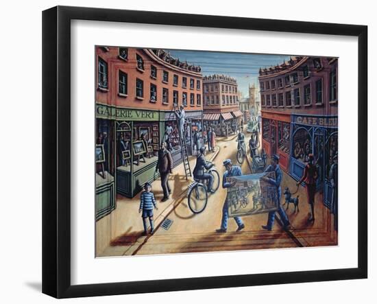 Street Life, 1995-PJ Crook-Framed Giclee Print