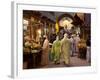 Street Life on Talaa Kbira in the Old Medina of Fes, Morocco-Julian Love-Framed Photographic Print