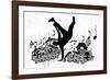 Street Life-Tom Frazier-Framed Giclee Print