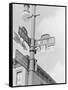 Street Light with Signs-null-Framed Stretched Canvas