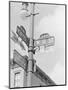 Street Light with Signs-null-Mounted Photographic Print