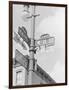 Street Light with Signs-null-Framed Photographic Print