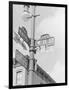 Street Light with Signs-null-Framed Photographic Print