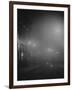 Street Lights in Fog-null-Framed Photographic Print