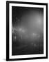 Street Lights in Fog-null-Framed Photographic Print