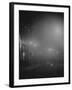 Street Lights in Fog-null-Framed Photographic Print