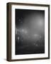 Street Lights in Fog-null-Framed Photographic Print