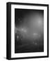 Street Lights in Fog-null-Framed Photographic Print