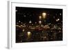 Street Lights in the Night, Abstract, Paris, France-Skaya-Framed Photographic Print