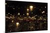 Street Lights in the Night, Abstract, Paris, France-Skaya-Mounted Photographic Print