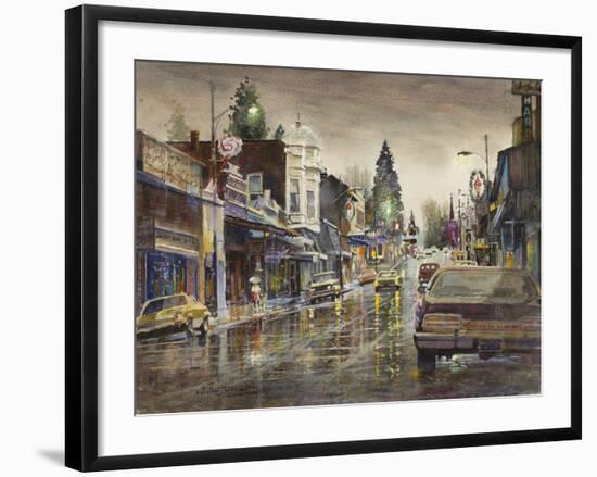 Street Lights-LaVere Hutchings-Framed Premium Giclee Print