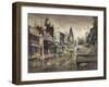 Street Lights-LaVere Hutchings-Framed Giclee Print