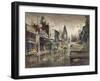 Street Lights-LaVere Hutchings-Framed Giclee Print